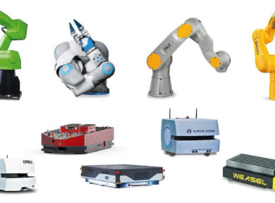 Roboty współpracujące i mobilne roboty AGV. Raport z rynku
