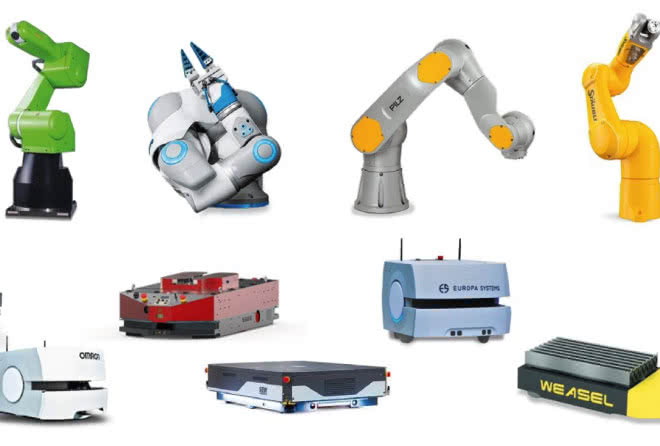 Roboty współpracujące i mobilne roboty AGV. Raport z rynku