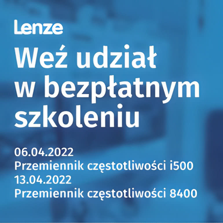 Webinary Lenze 