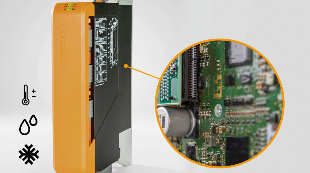 Serwonapędy w wersjach na zakres temperatury pracy od -25°C