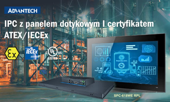 SPC-618WE RPL - panel PC z certyfikacją IECEx/ATEX