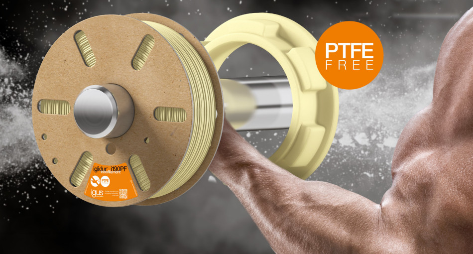 Części drukowane w 3D o jakości formowania wtryskowego: igus rozszerza swoją ofertę filamentów do druku 3D