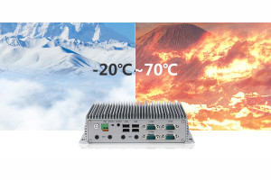 Tani komputer przemysłowy z mikroprocesorem Celeron J6412 na zakres temperatury pracy -20...+70°C