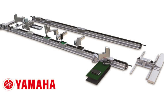 Modułowość liniowych systemów transportowych - Yamaha LCM 
