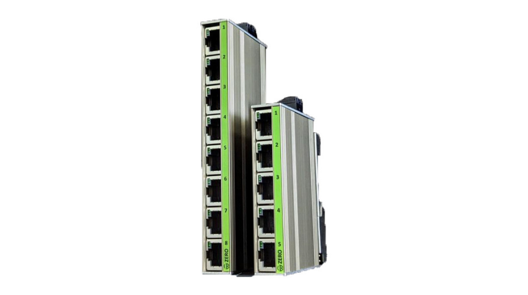 Tanie switche przemysłowe Fast Ethernet w obudowach o szerokości zaledwie 17,5 mm