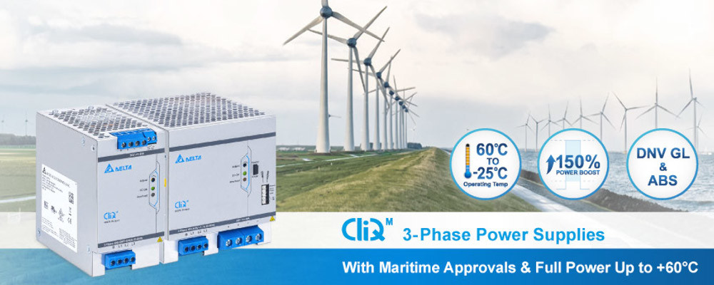 3-fazowe zasilacze sieciowe z możliwością przeciążania wyjścia do 150% mocy znamionowej