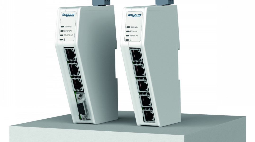 Bramka EtherCAT Anybus Communicator Main Device do komunikacji z sieciami przemysłowymi