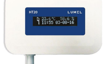Nowy rejestrator temperatury i wilgotności HT20 z Ethernetem oraz PoE