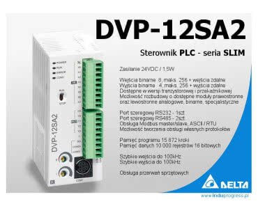 Sterownik PLC DVP12SA2