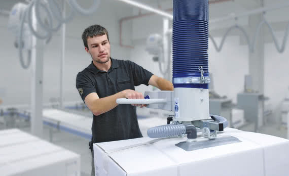 Chwytaki podciśnieniowe w automatyce przemysłowej - Część 1 – Metoda podciśnieniowa i przyssawki 
