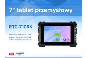 Wytrzymały 7″ tablet przemysłowy – RTC-710RK