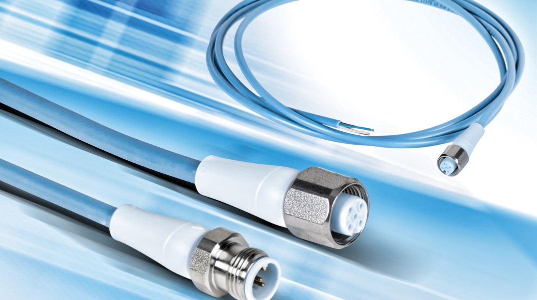 Kable M12 dopuszczone do kontaktu z żywnością