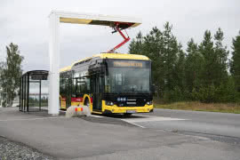 Scania rozpoczęła w Słupsku pierwsze testy e-busa 