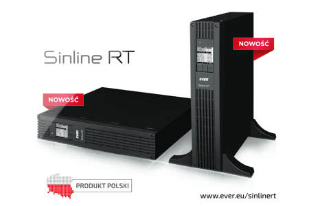 Nowa seria UPS EVER Sinline RT i RT XL wchodzi na rynek 