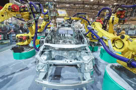Nowe modele Volkswagena produkować będzie 1400 robotów firmy Fanuc 