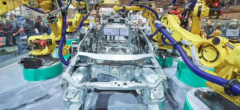 Nowe modele Volkswagena produkować będzie 1400 robotów firmy Fanuc 