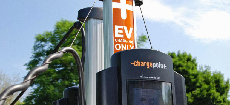 Sieć ładowania pojazdów elektrycznych ChargePoint otrzymuje od inwestorów 127 mln dolarów 