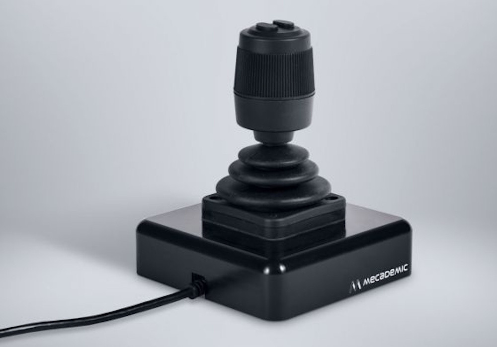 Trójosiowy joystick USB z 2 przyciskami do robota Meca500