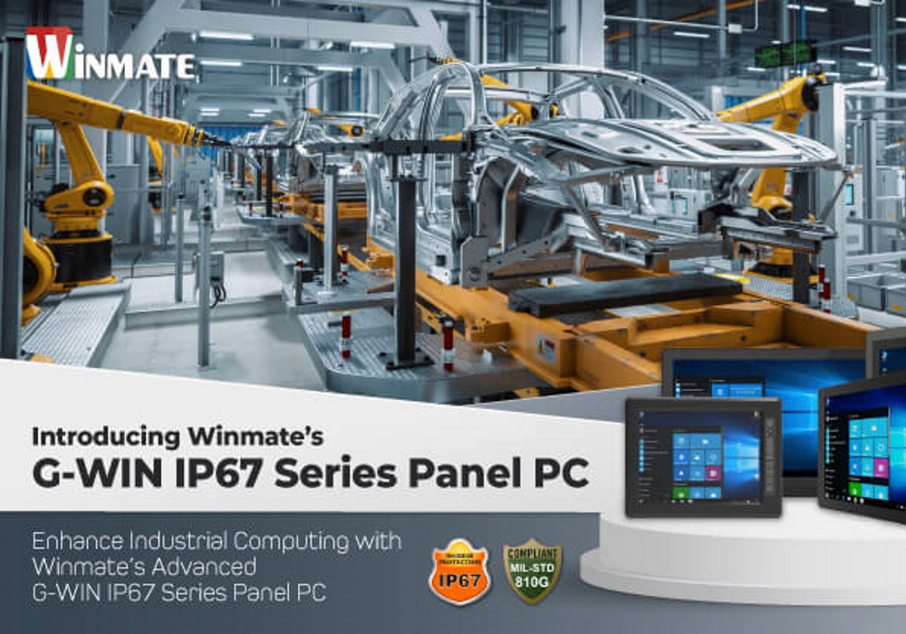 Komputery panelowe z serii G-WIN IP67