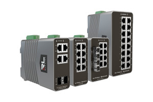 Switche gigabitowe Layer 2 serii N-Tron NT5000 z technologią N-Ring i serwerem DHCP