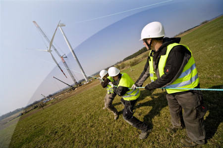 RWE buduje kolejną instalację wiatrową