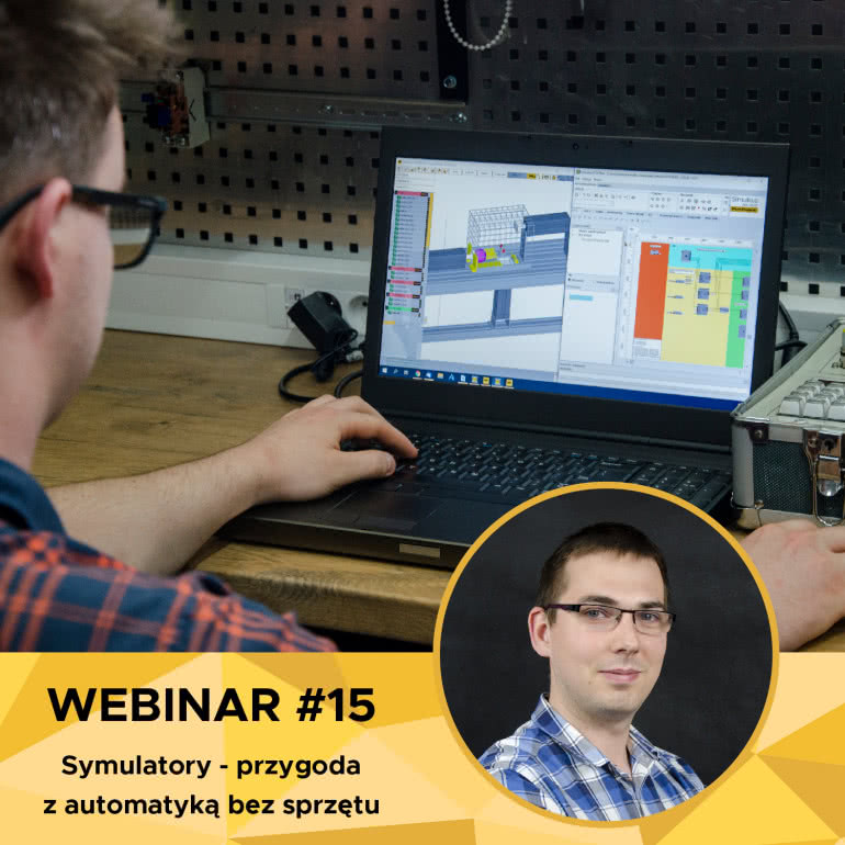 DARMOWY WEBINAR: Symulatory – przygoda z automatyką bez sprzętu. 