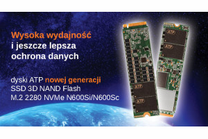 Wydajne dyski SSD 3D NAND Flash nowej generacji M.2 2280 NVMe N600Si/N600Sc.