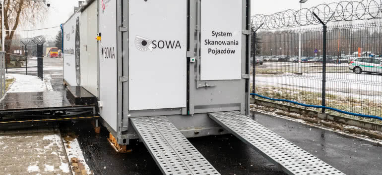 Prezentacja systemu skanowania samochodów "Sowa" 