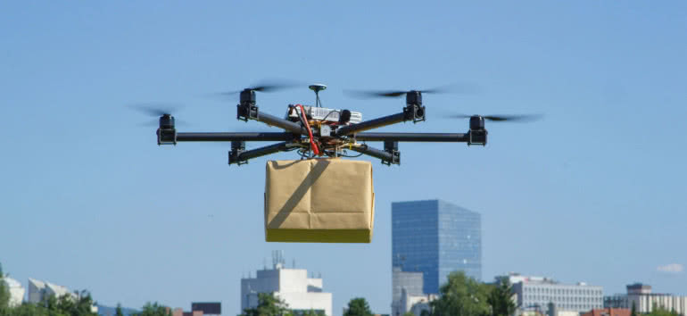 W 2028 roku rynek dronów dostawczych będzie wart 5,6 mld dolarów 