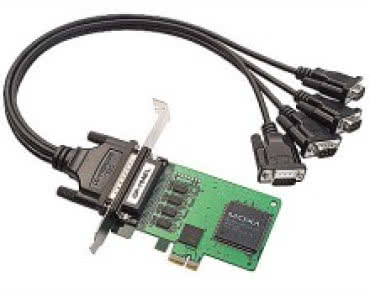 CP-104EL - karta PCI Express, 4x RS-232