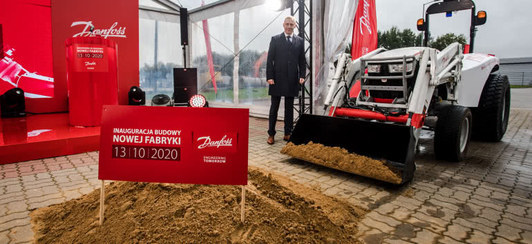 Danfoss rozbudowuje fabrykę w Grodzisku Mazowieckim 
