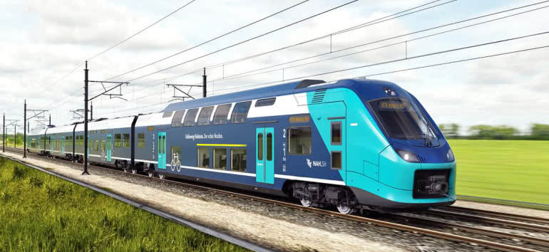 Alstom dostarczy pociągi Coradia Stream dla NAH.SH w Niemczech 