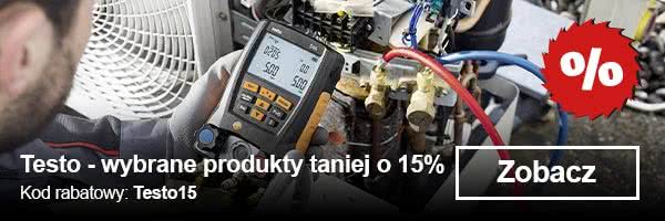 Wybrane produkty Testo 15% taniej