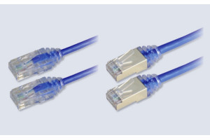 Kable ethernetowe Slim-Line o przekroju mniejszym o 38% od wersji standardowych