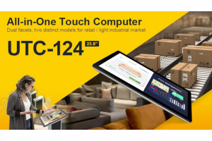 Komputer all-in-one formatu 23,8" do zastosowań w sprzedaży i logistyce