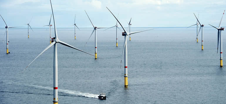 Na Morzu Irlandzkim uruchomiono największą morską farmę wiatrową 