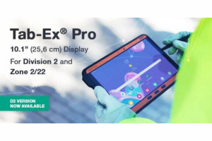 10-calowy tablet z Androidem Tab-Ex Pro do pracy w strefach zagrożonych wybuchem