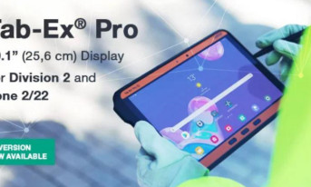 10-calowy tablet z Androidem Tab-Ex Pro do pracy w strefach zagrożonych wybuchem