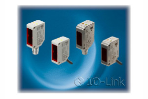 Laserowe czujniki fotoelektryczne o zakresie pomiaru 50…1000 mm z interfejsem IO-Link