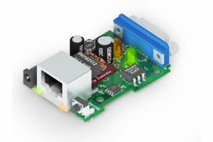 Moduł uruchomieniowy z aplikacją Serial-over-IP