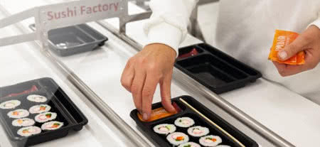 Uruchomiono największą w Polsce linię do produkcji sushi 