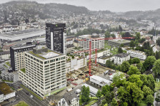 Pionowy wymiar zautomatyzowanej logistyki - windy i systemy cyfrowe Schindler integrują się z robotami w HOCH Health Ostschweiz