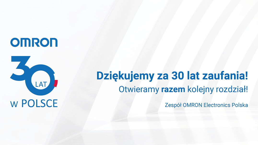 Trzy dekady innowacji: OMRON Electronics wyznacza kierunki inteligentnej automatyzacji