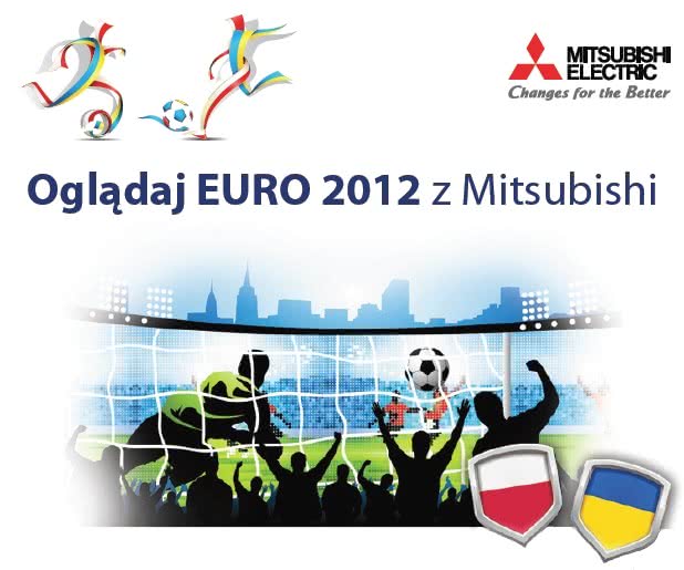 Oglądaj EURO 2012 z Mitsubishi 