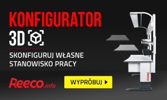 Nowość! Konfigurator mebli przemysłowych 3D