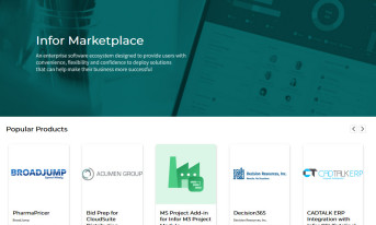 Rozwój platformy Infor Marketplace