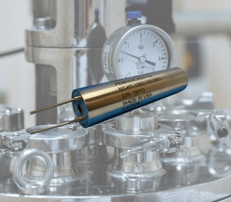 Przetwornik przemieszczenia liniowego LVDT do pracy w temperaturze do 538°C