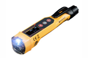 Bezkontaktowy tester napięcia z wbudowanym laserowym miernikiem odległości
