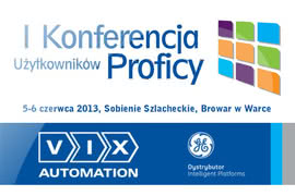 VIX Automation zaprasza na Konferencję Użytkowników Proficy 