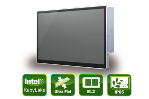 Ultrapłaski komputer panelowy formatu 21,5” z mikroprocesorami rodziny Kaby Lake